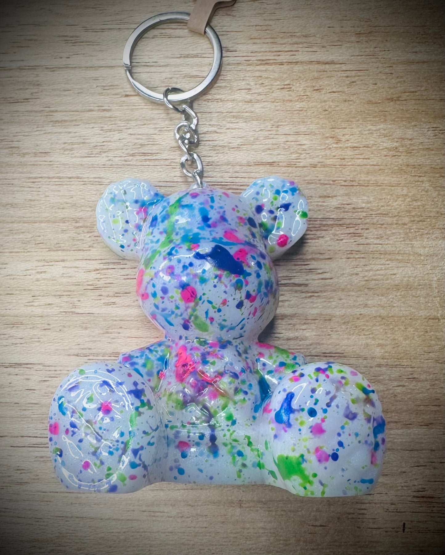 Large- Pearl Tone Cling Buddy Keyring