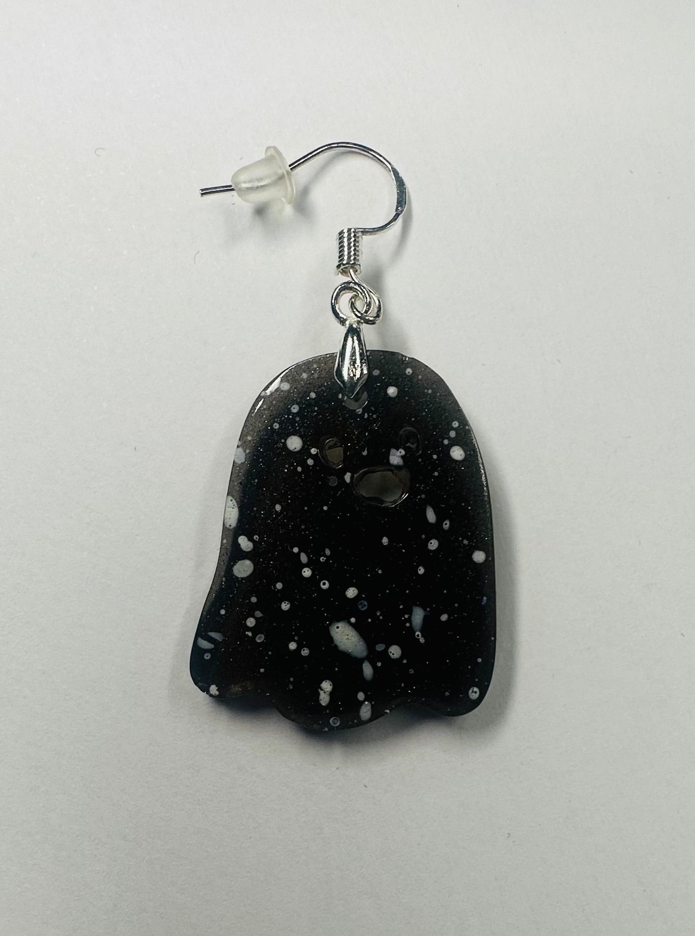 Veiled Ghost Sterling Silver Earrings