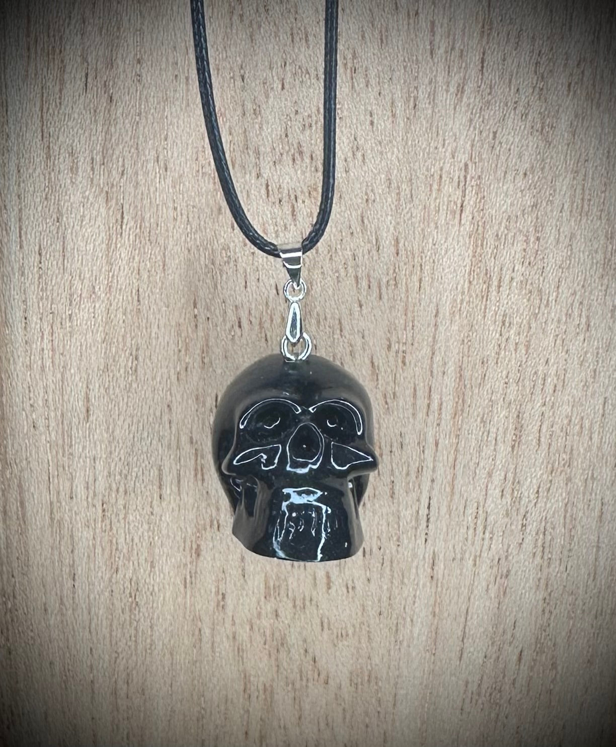 Black Skull Necklace