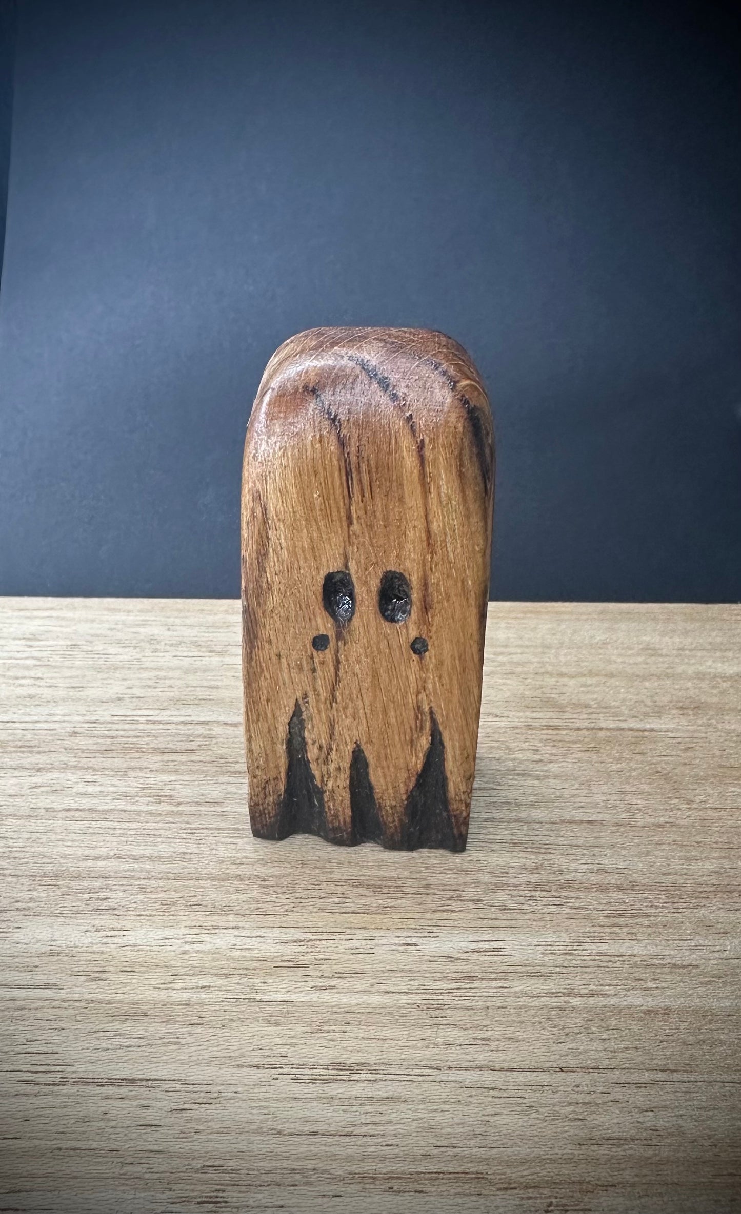 Boo Buddy- Hand Carved Oak Wood Ghost