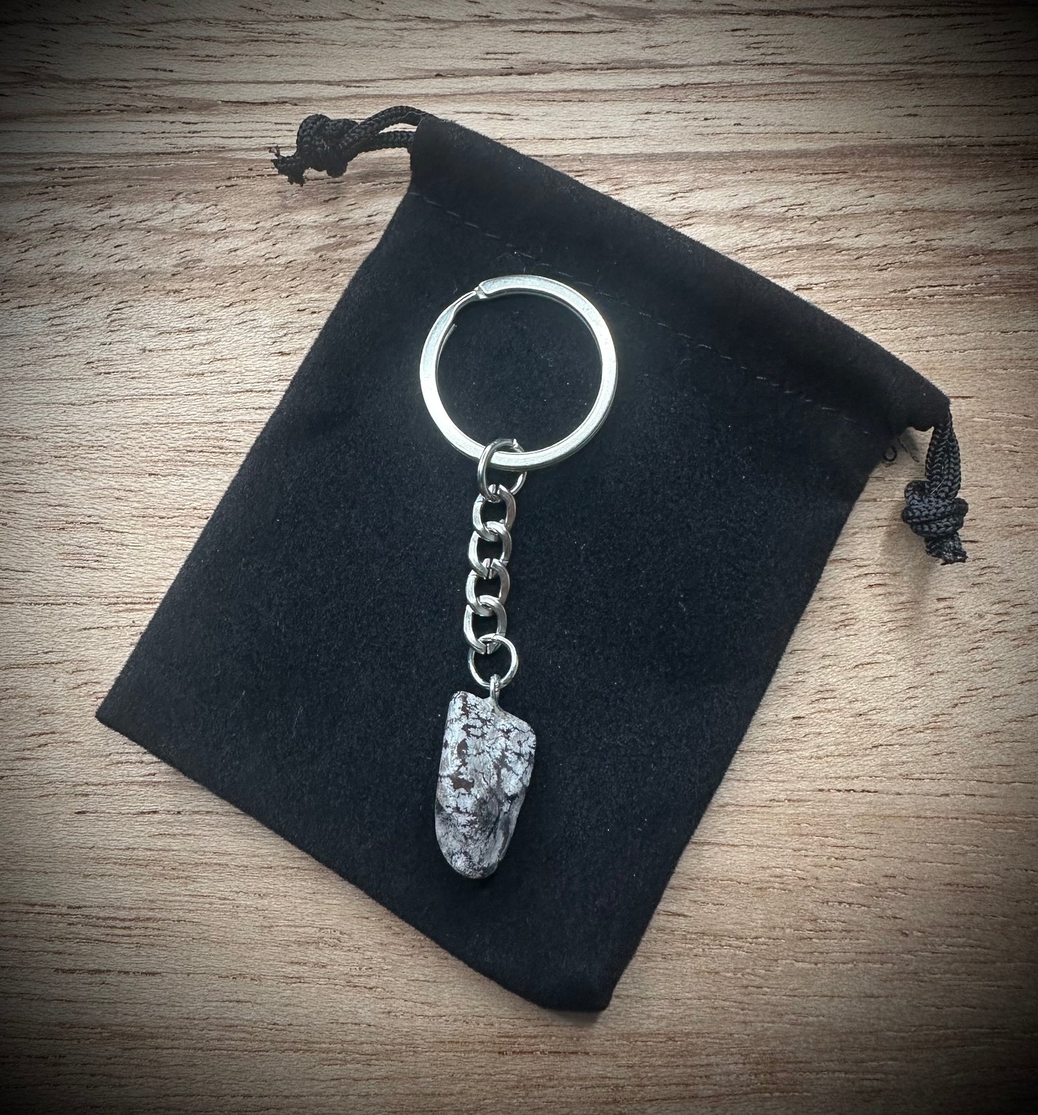 Stone Keyrings