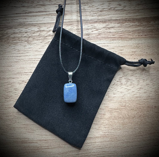 Anhydrite Black Corded Necklace