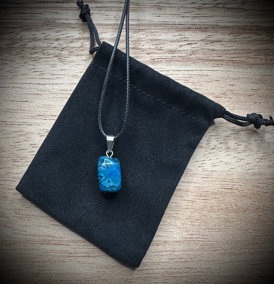Howlite Black Corded Necklace