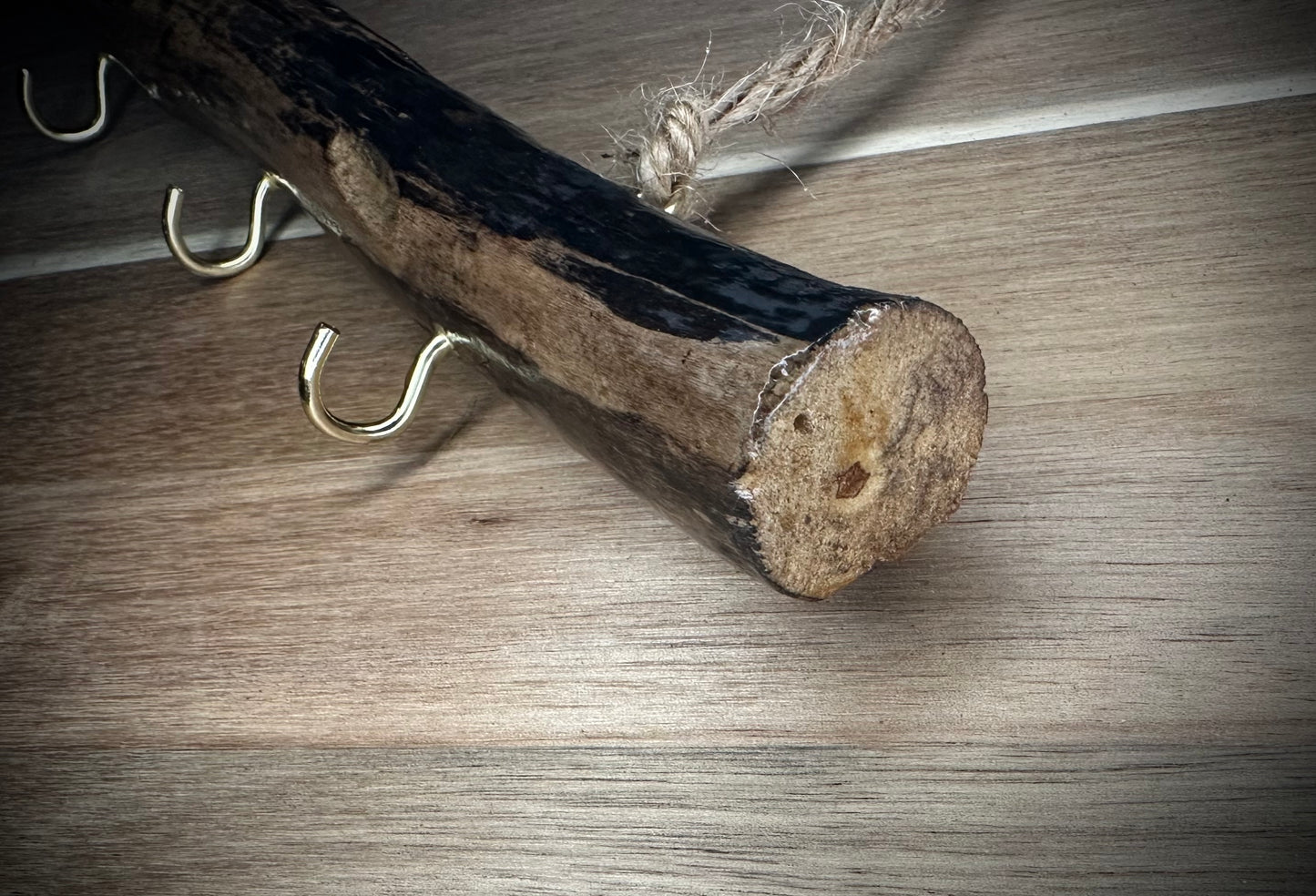 Natural Sealed Driftwood Keyhook