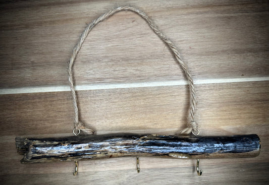 Natural Sealed Driftwood Keyhook