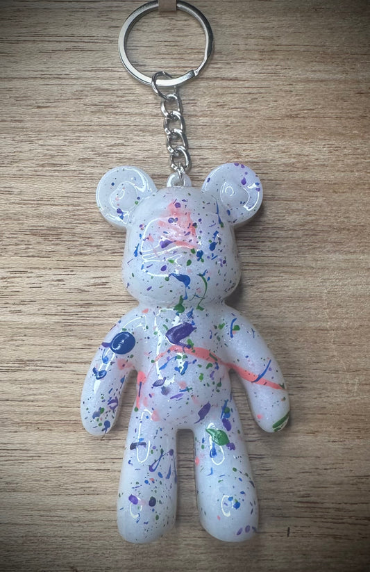 Large- Pearl Tone Cling Buddy Keyring