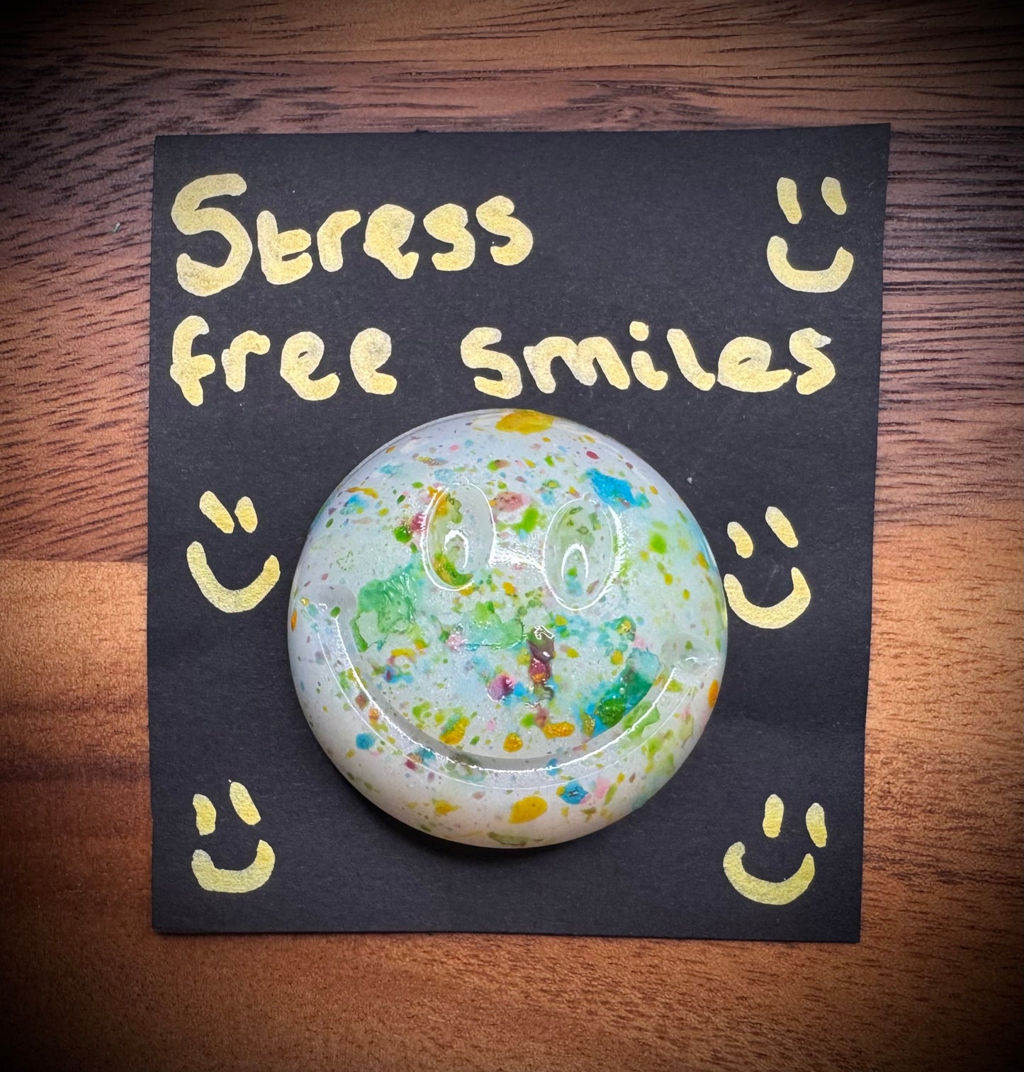 White Stress Free Smiley