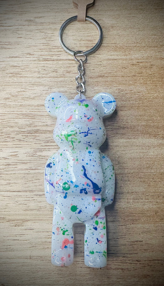 Large- Pearl Tone Cling Buddy Keyring