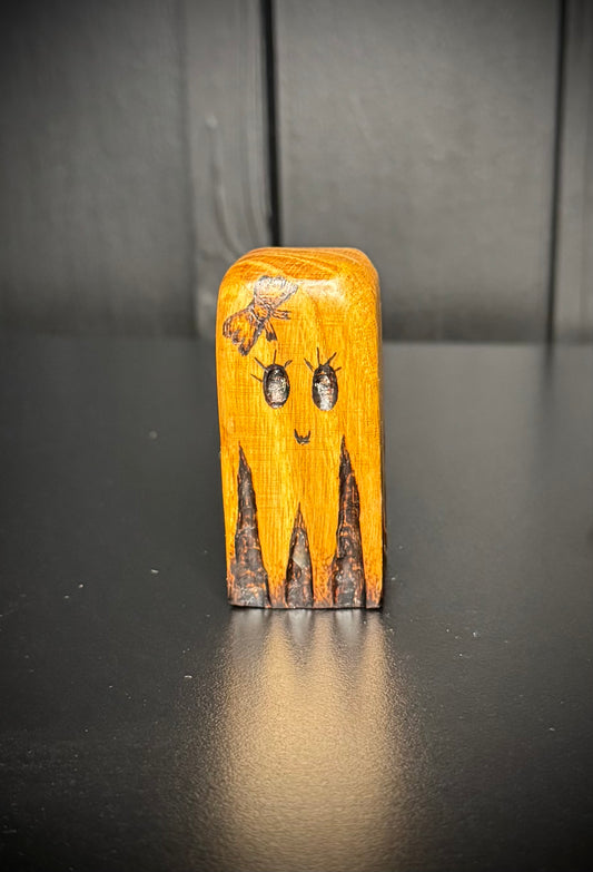 Dolly Hand Carved Oak Ghost