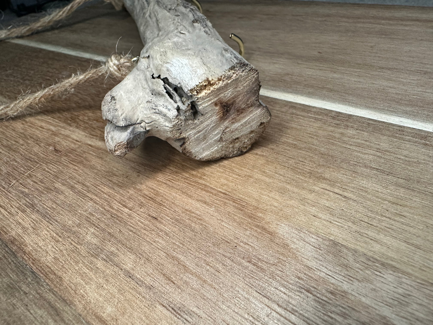 Natural Unsealed Driftwood Keyhook