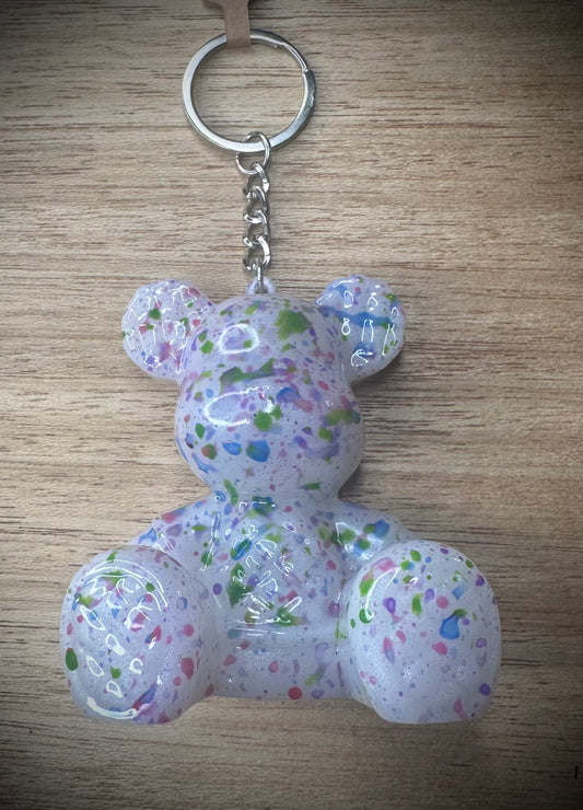 Large- Pearl Tone Cling Buddy Keyring