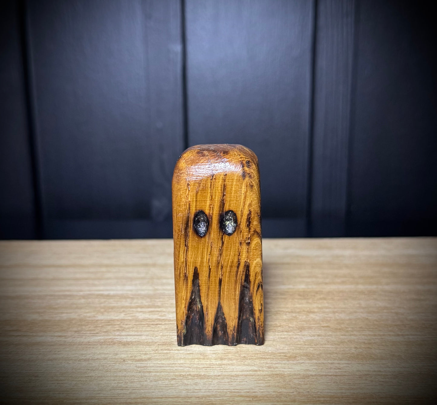 Char- Hand carved Oak Ghost