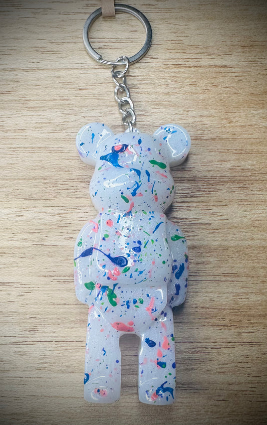 Large- Pearl Tone Cling Buddy Keyring