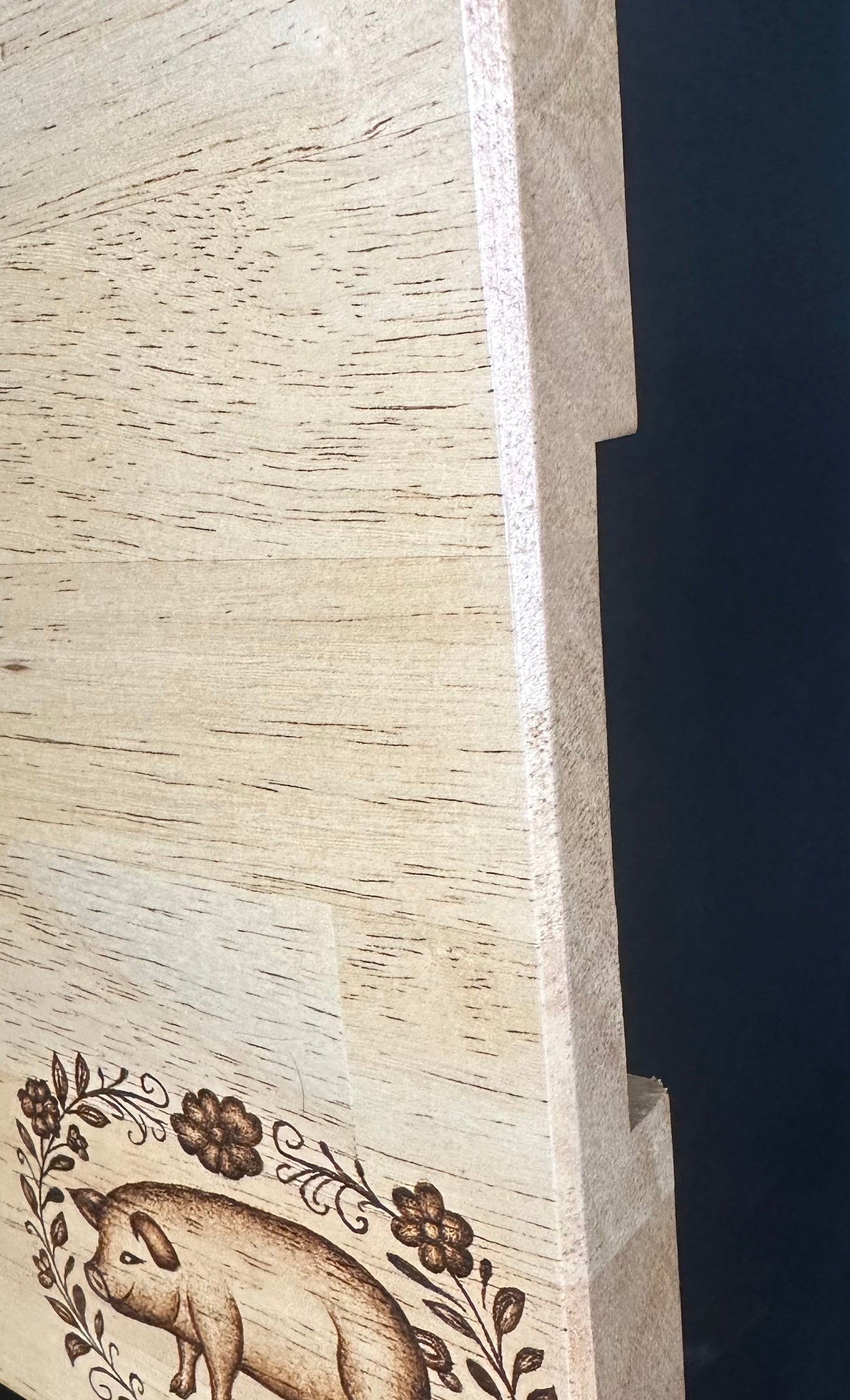 Pig Maple Wood Chopping Board