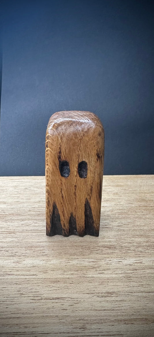 Heritage Ghost- Hand Carved Oak Wood Ghost