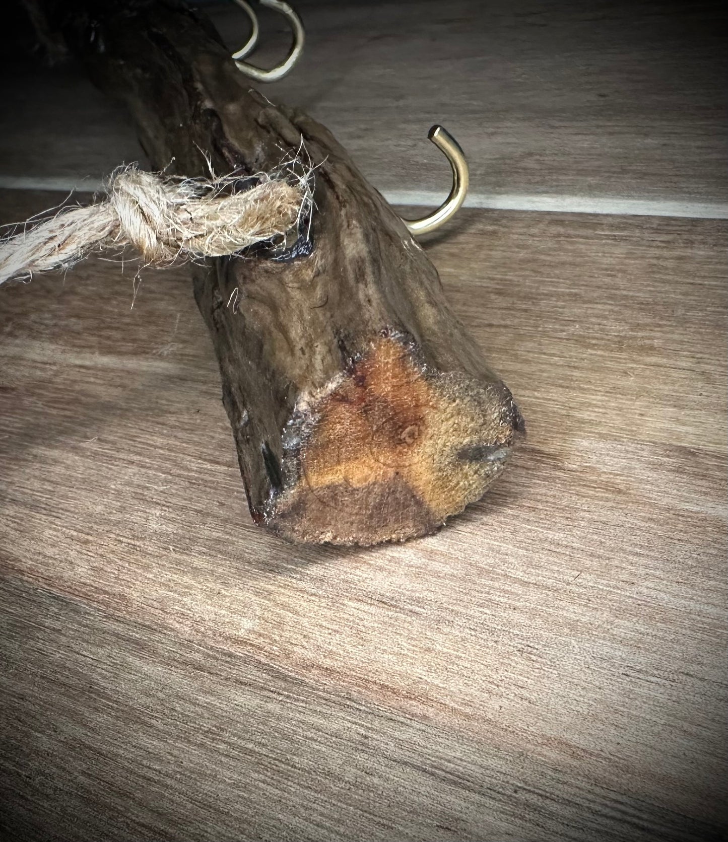 Natural Sealed Driftwood Keyhook