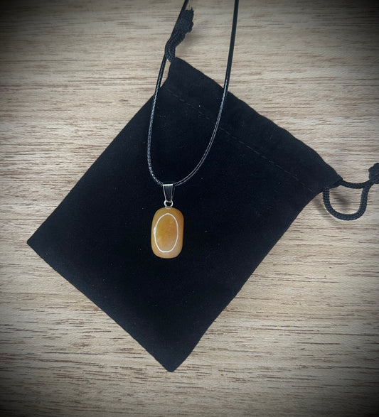 Aventurine Black Corded Necklace
