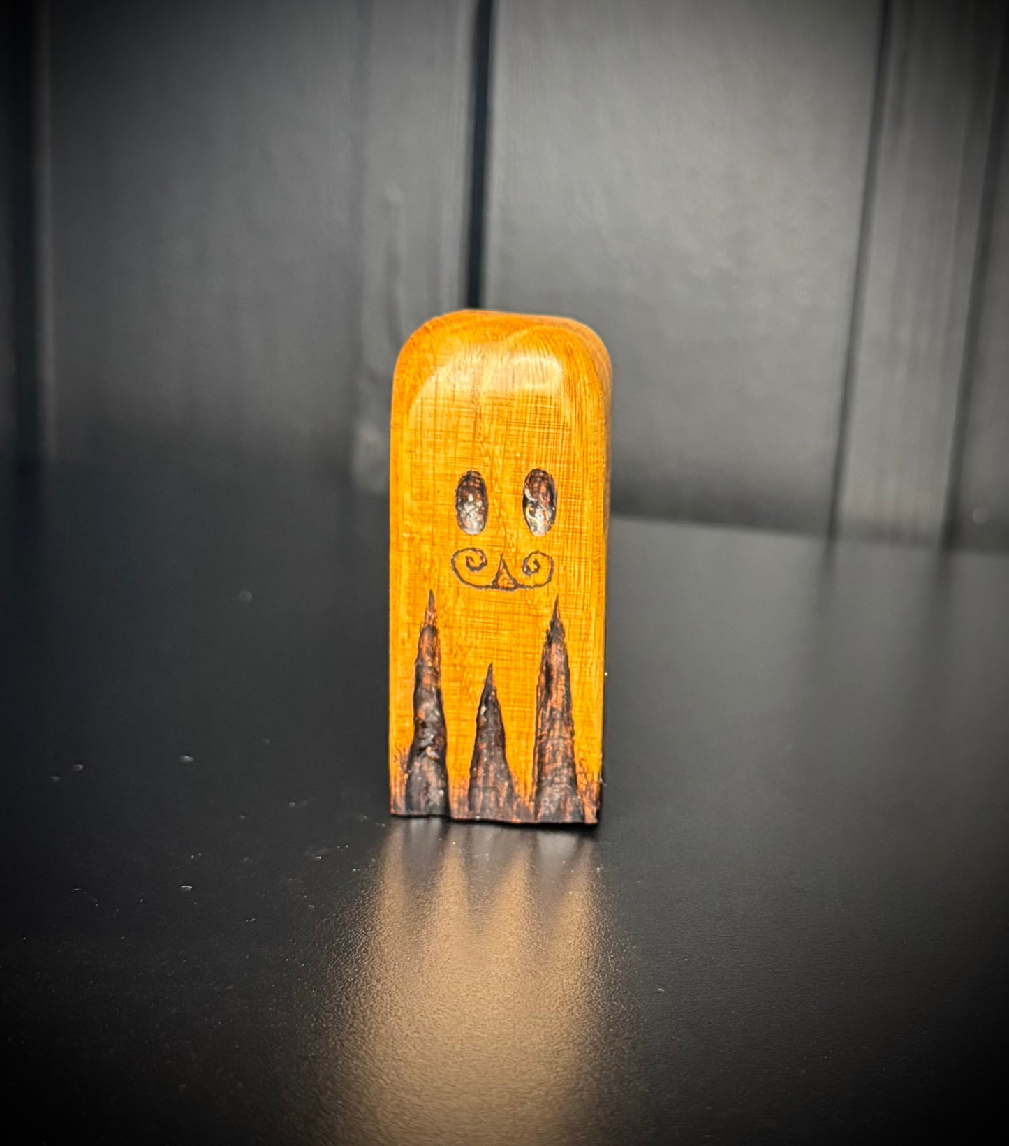 Gentleman Hand Carved Oak Ghost