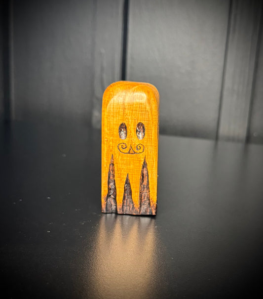 Gentleman Hand Carved Oak Ghost