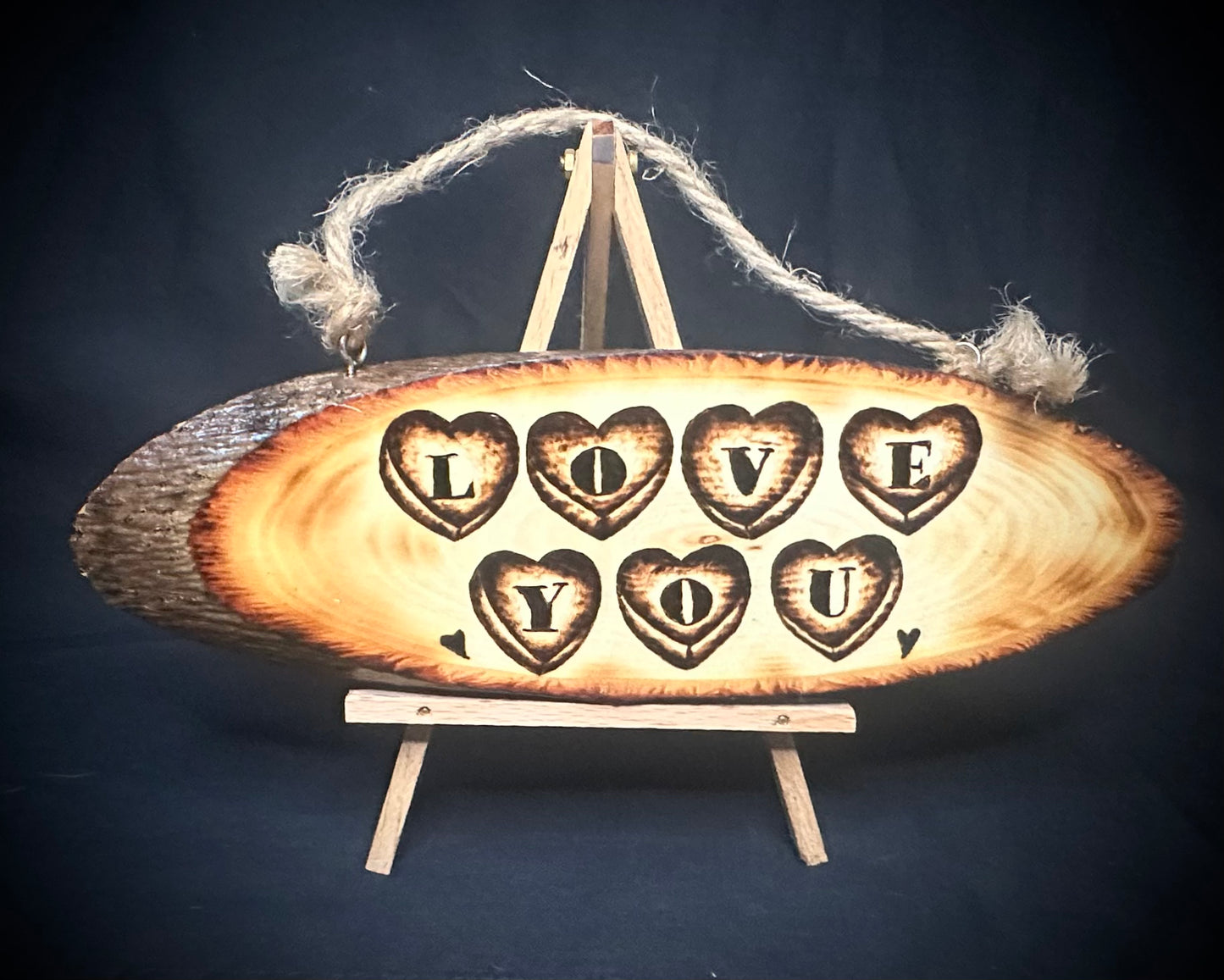 Retro Love You Sign